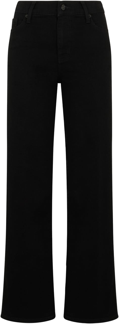 Frame Straight jeans in cotton Zwart