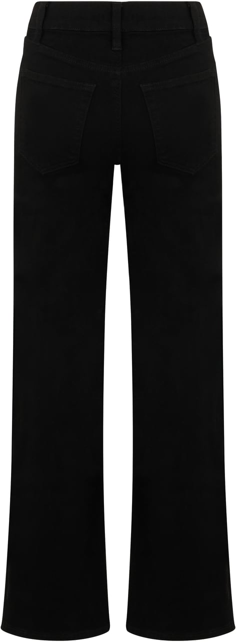 Frame Straight jeans in cotton Zwart