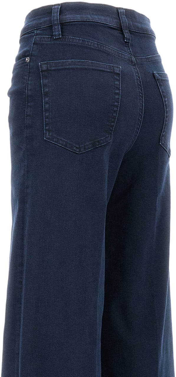 Frame The Slim Palazzo Jeans Blauw