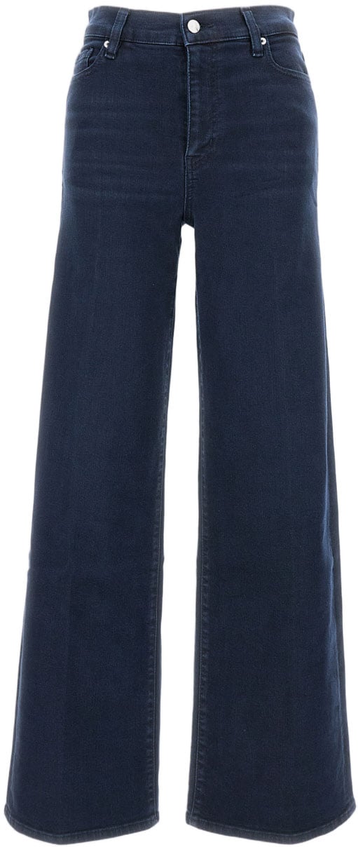 Frame The Slim Palazzo Jeans Blauw