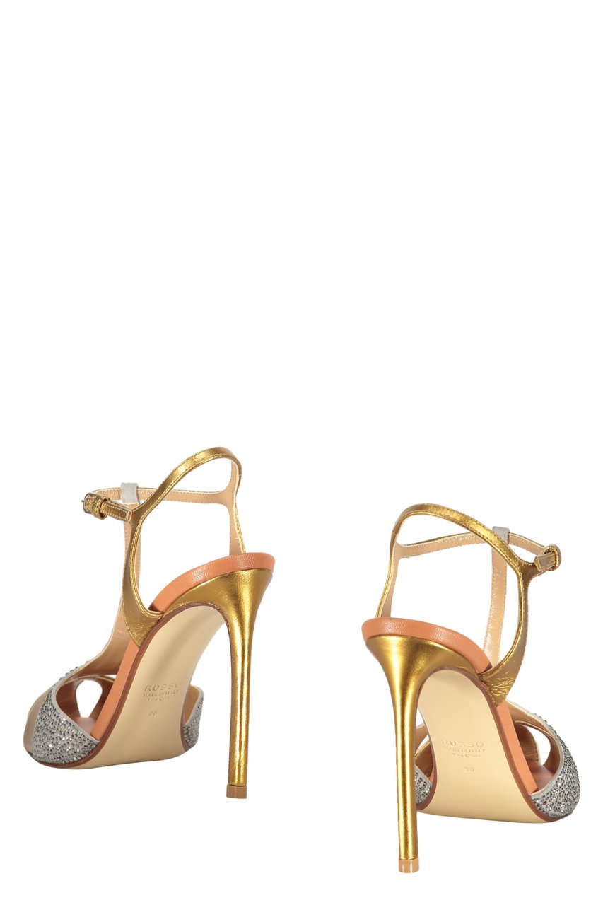 Francesco Russo Heeled sandals Goud