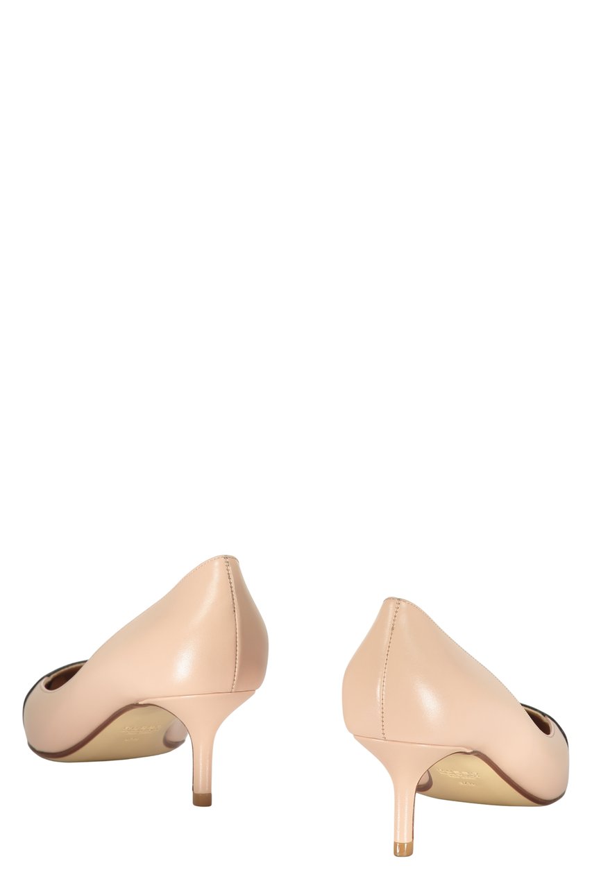 Francesco Russo Leather pumps Roze
