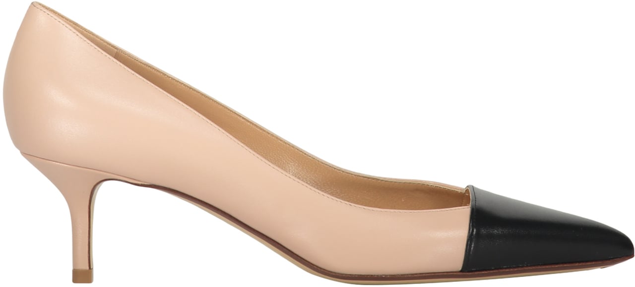 Francesco Russo Leather pumps Roze