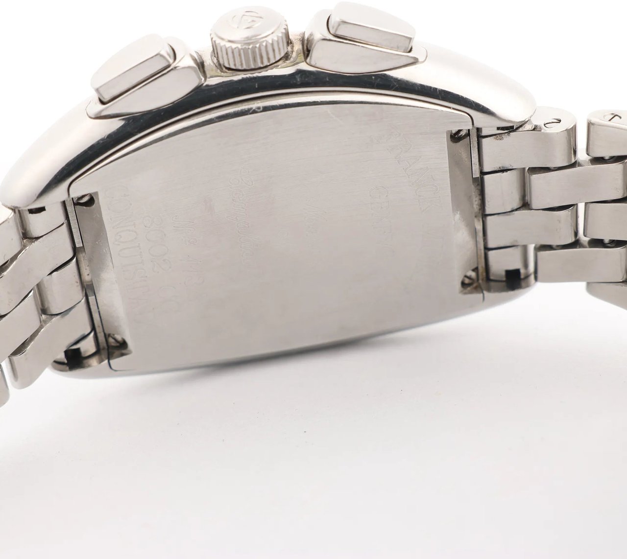 Franck Muller Franck Muller Conquistador 8002CC 1138 SS AT Watch with Beige Dial Beige