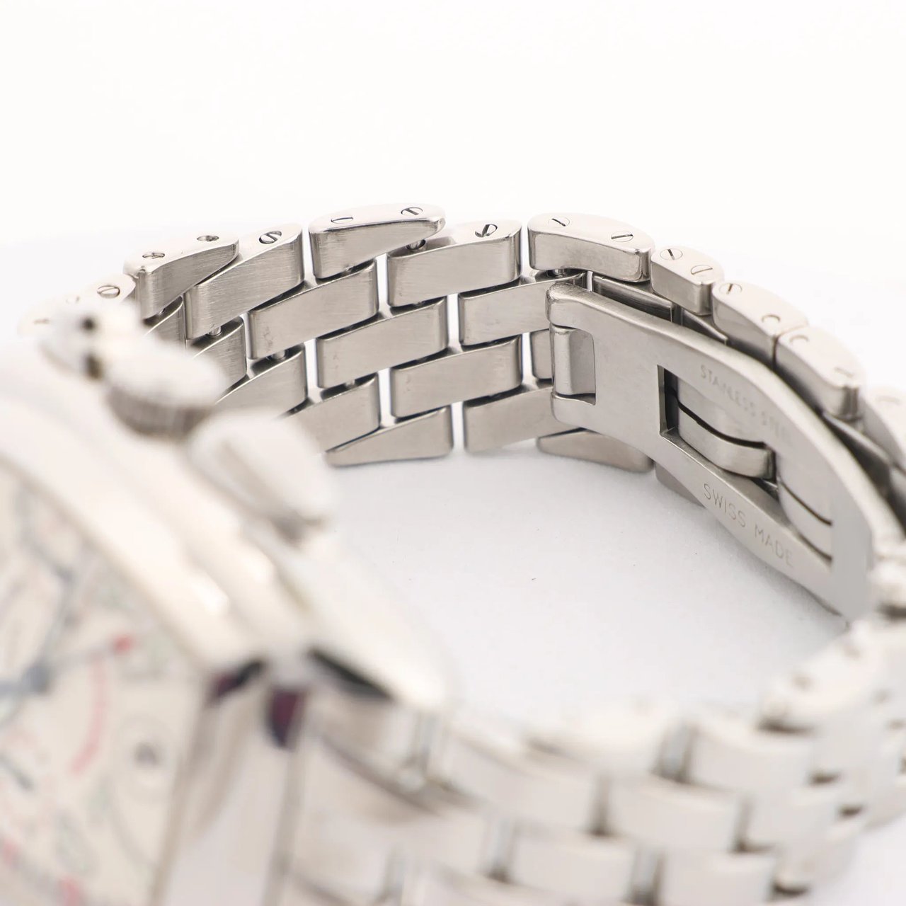 Franck Muller Franck Muller Conquistador 8002CC 1138 SS AT Watch with Beige Dial Beige