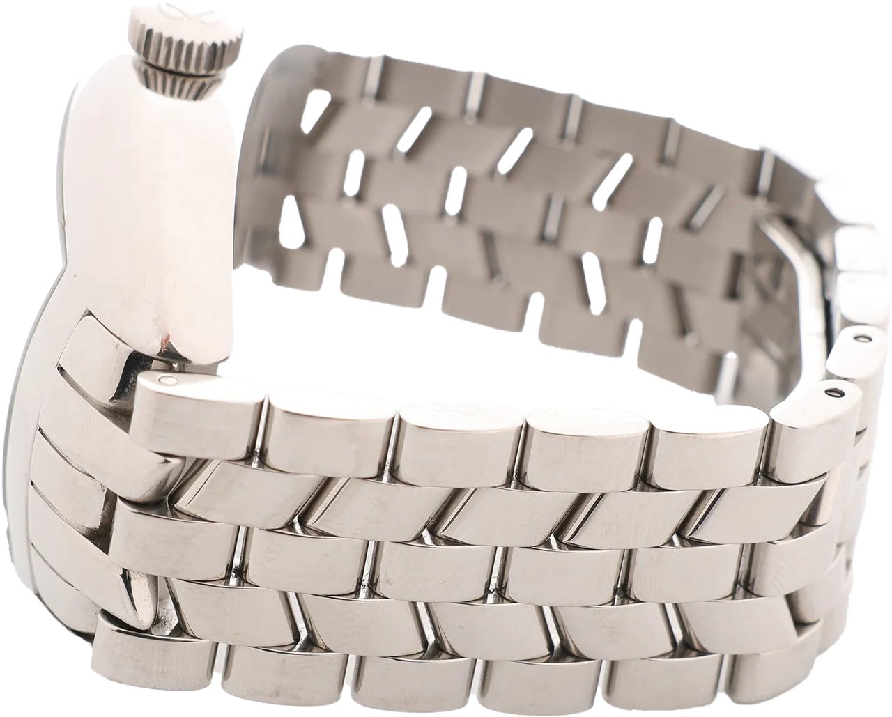 Franck Muller Franck Muller Casablanca 8880C 1212 SS QZ Watch with White Dial Divers