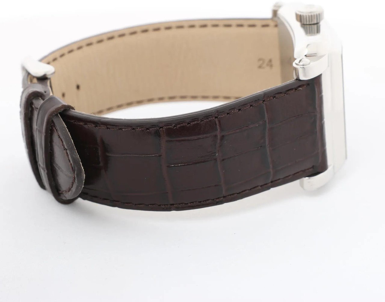 Franck Muller Conquistador 10002MQZ #10 Leather x SS QZ Watch with Brown Dial Bruin