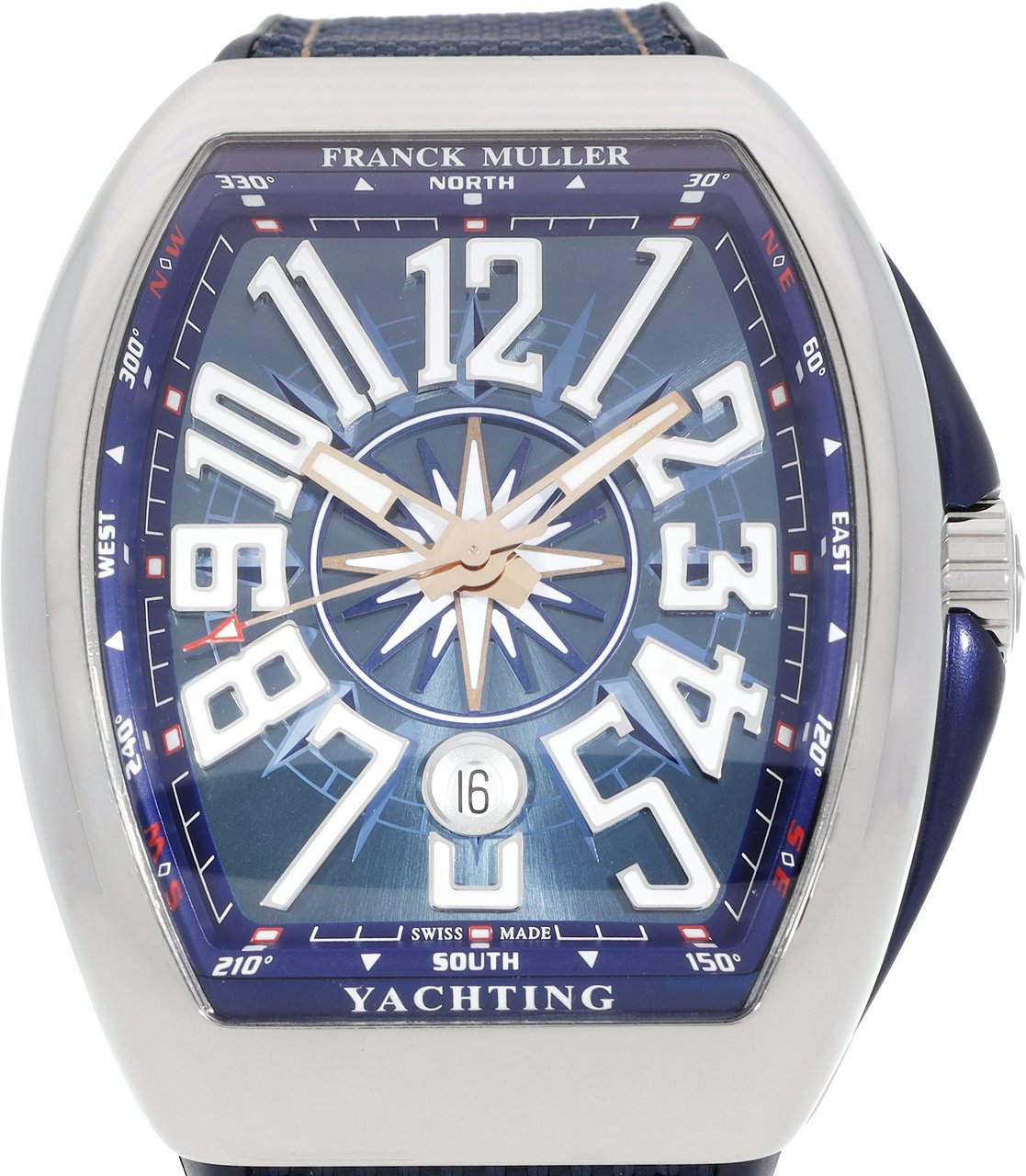 Franck Muller Vanguard Blauw