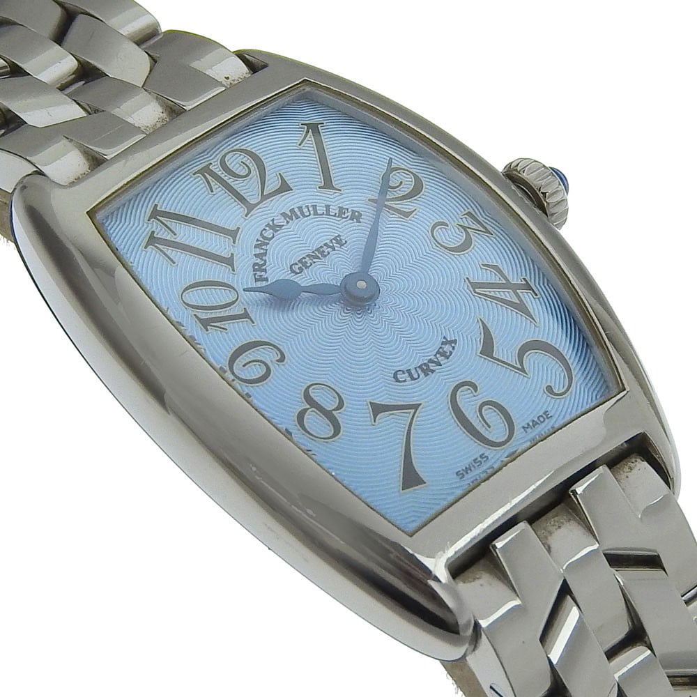Franck Muller Franck Muller Cintree Curvex Quartz Watch Stainless Steel 25 Divers