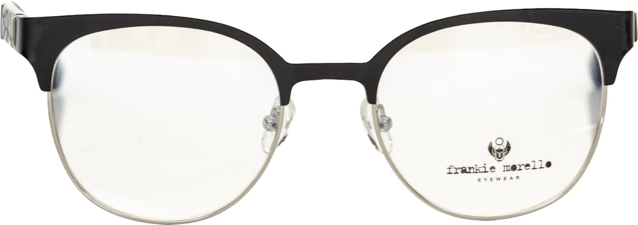 Frankie Morello Black Acetate Women's Frame Zwart
