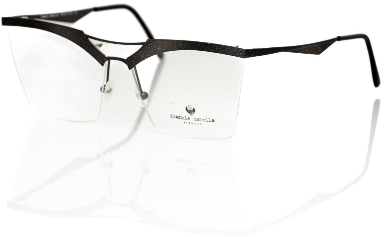 Frankie Morello Black Metallic Women's Frame Zwart