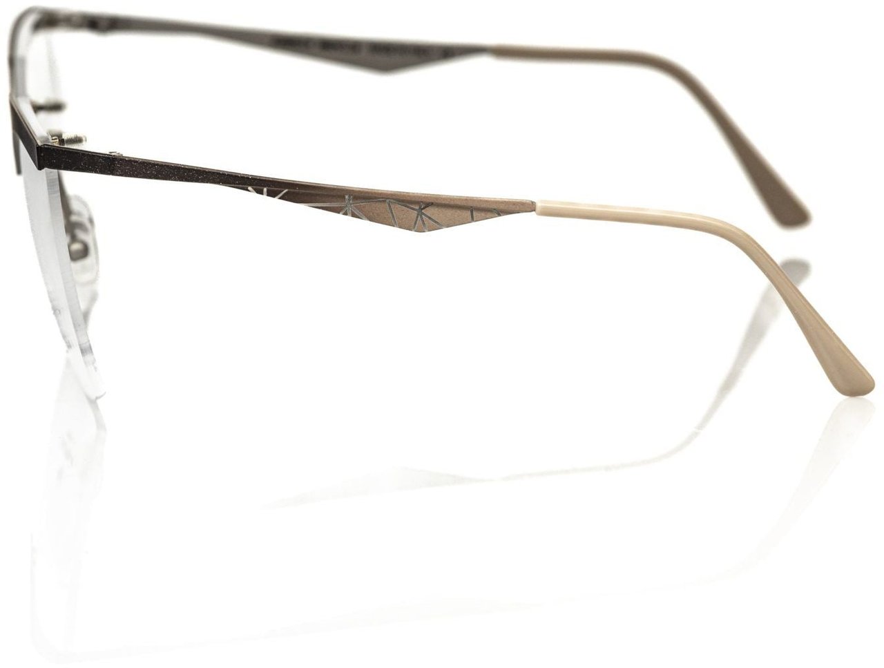 Frankie Morello Frankie Morello Gold Metallic Women Frame Goud