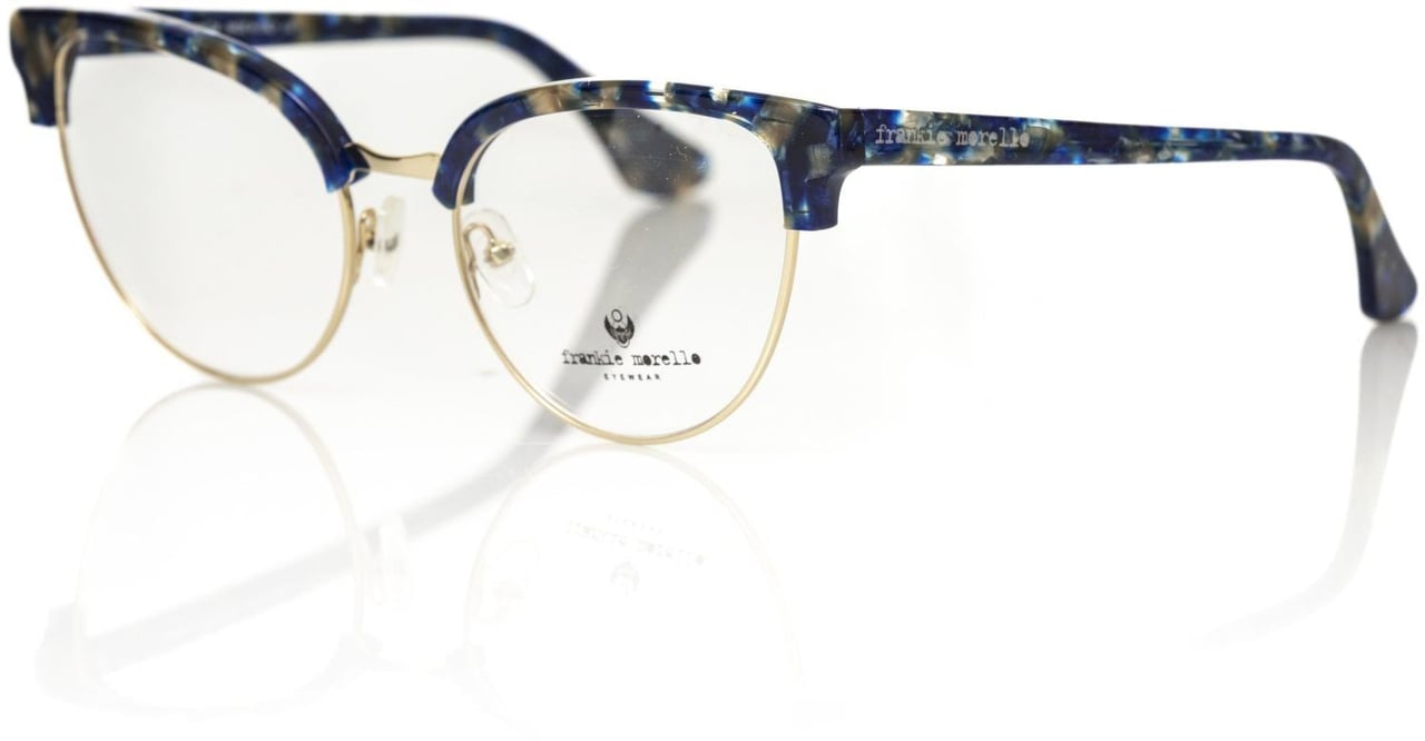 Frankie Morello Frankie Morello Blue Metallic Women's Frame Blauw