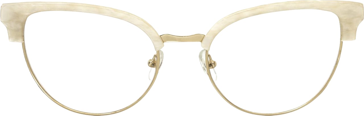 Frankie Morello Frankie Morello White Metallic Women's Frame Wit
