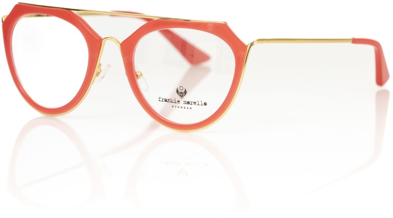 Frankie Morello Frankie Morello Red Acetate Women's Frame Rood