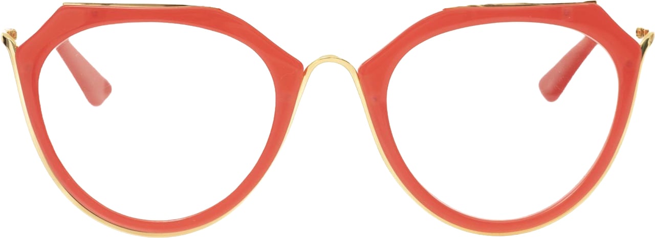 Frankie Morello Frankie Morello Red Acetate Women's Frame Rood