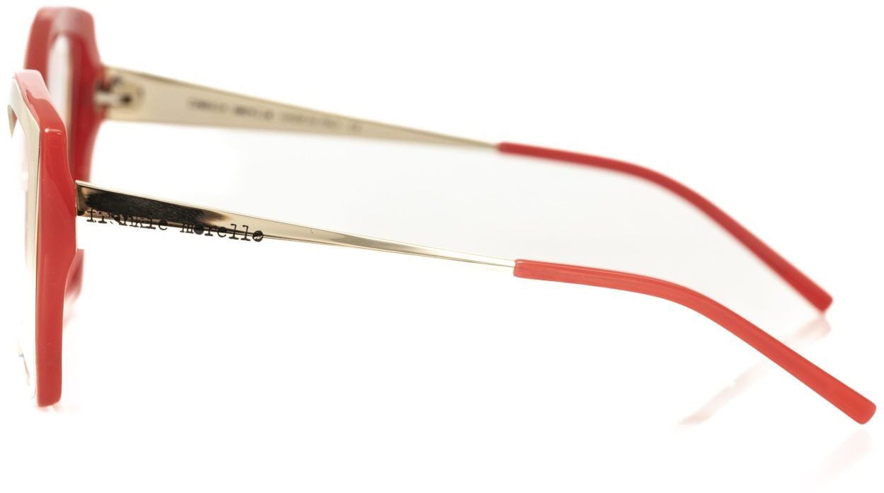 Frankie Morello Frankie Morello Red Acetate Women's Frame Rood