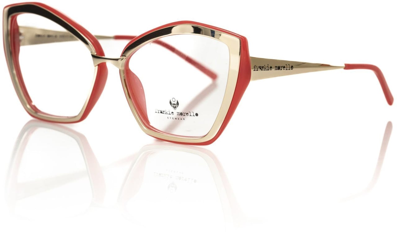 Frankie Morello Frankie Morello Red Acetate Women's Frame Rood