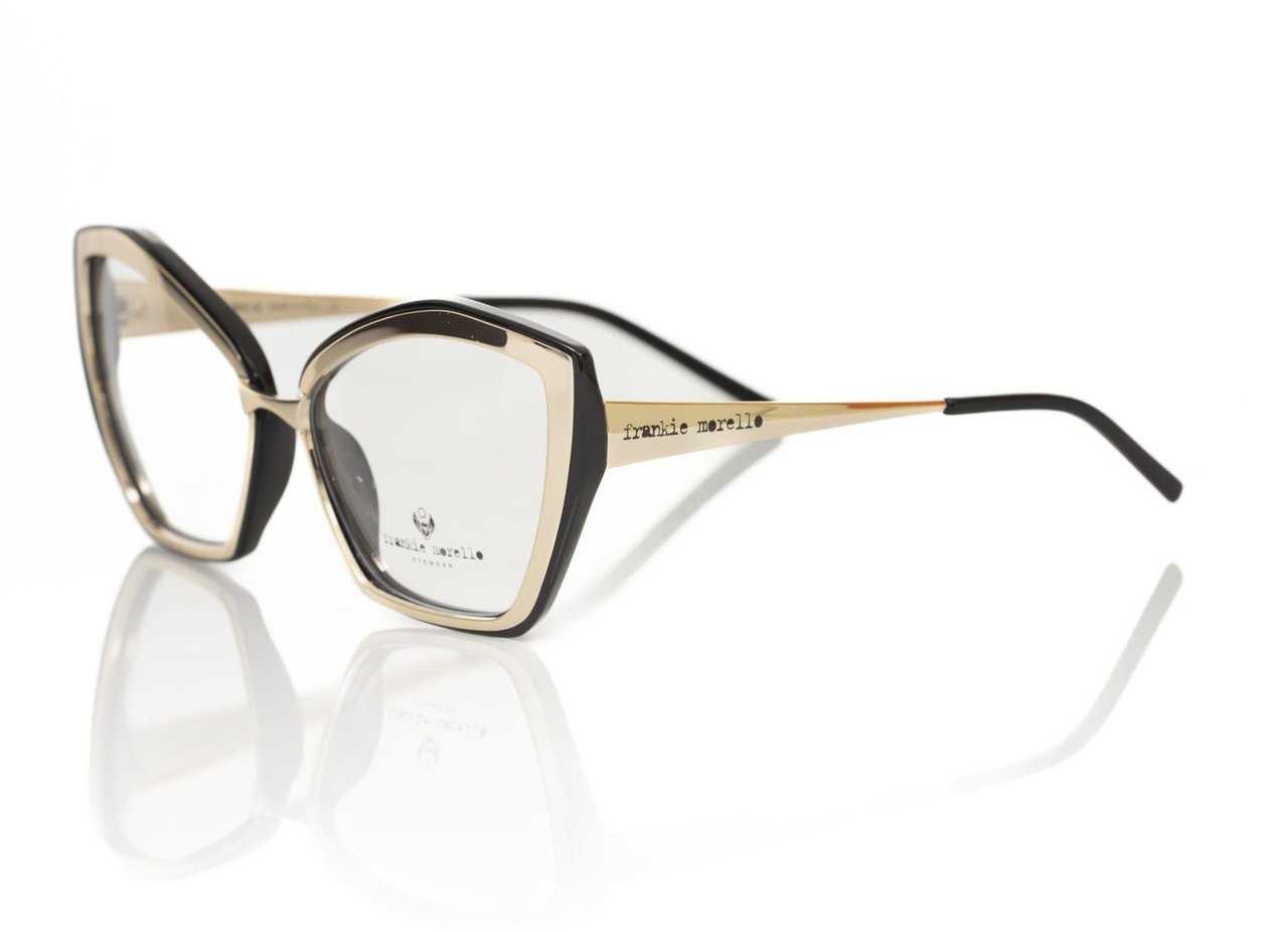 Frankie Morello Frankie Morello Multicolor Acetate Women's Eyeglass Frame Divers