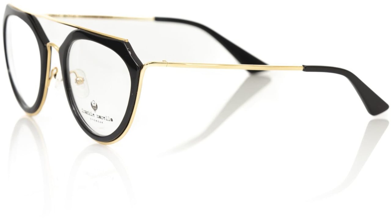 Frankie Morello Black Acetate Frames Zwart