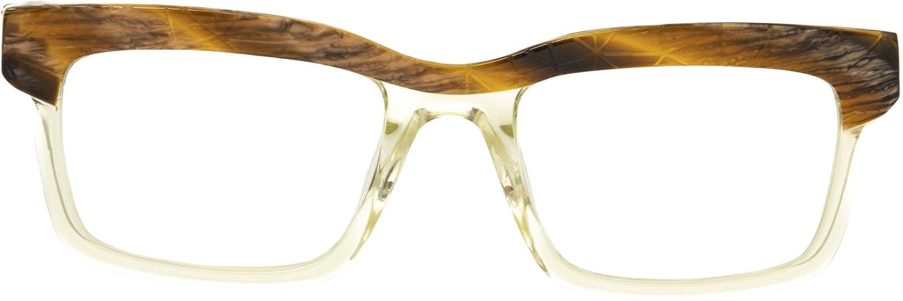 Frankie Morello Frankie Morello Brown Acetate Men's Frame Bruin
