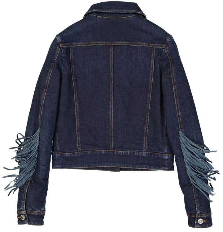 Frankie Morello Frankie Morello Blue Cotton Denim Jacket Blauw