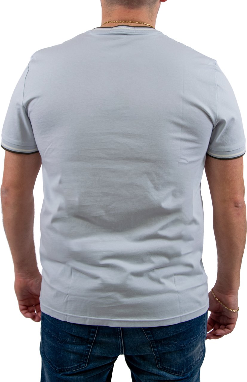 Fred Perry Twin Tipped T-Shirt Blauw
