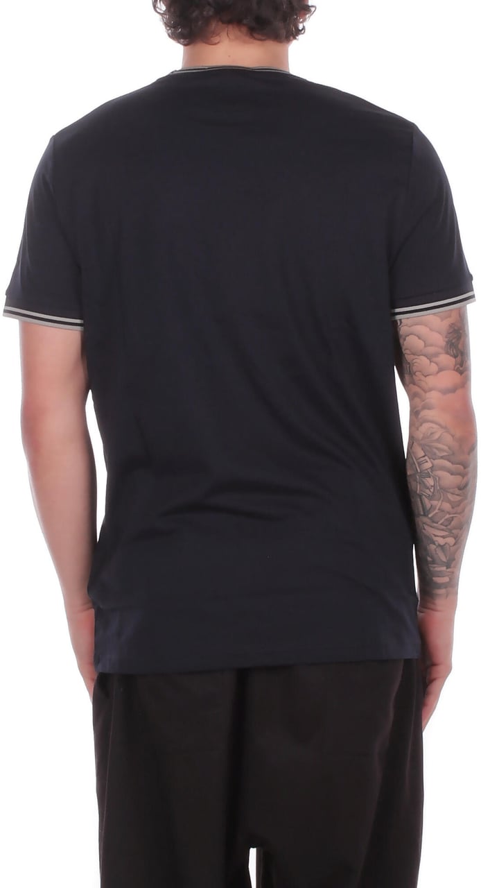 Fred Perry T-Shirts And Polos Navy Green Navy