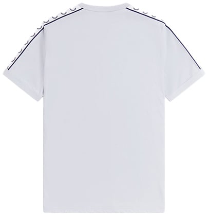 Fred Perry Fred Perry Taped Ringer T-Shirt Blauw