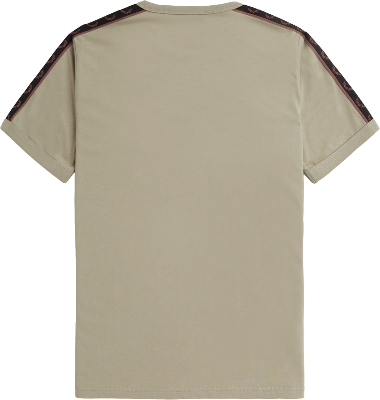 Fred Perry Fred Perry Contrast Tape Ringer T-Shirt Groen