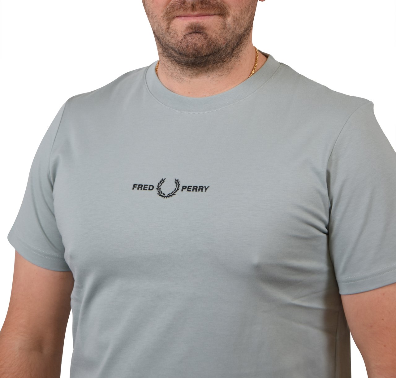 Fred Perry Fred Perry Embroidered T-Shirt Groen