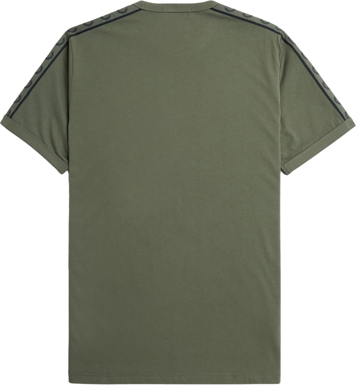 Fred Perry Fred Perry Contrast Tape Ringer  T-Shirt Groen