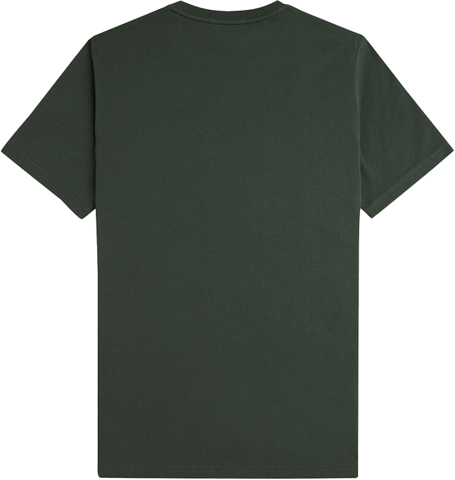 Fred Perry Fred Perry Textured Laurel Wreath T-Shirt Groen