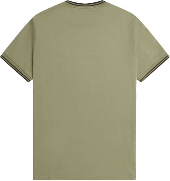 Fred Perry Fred Perry Twin Tipped T-Shirt Groen