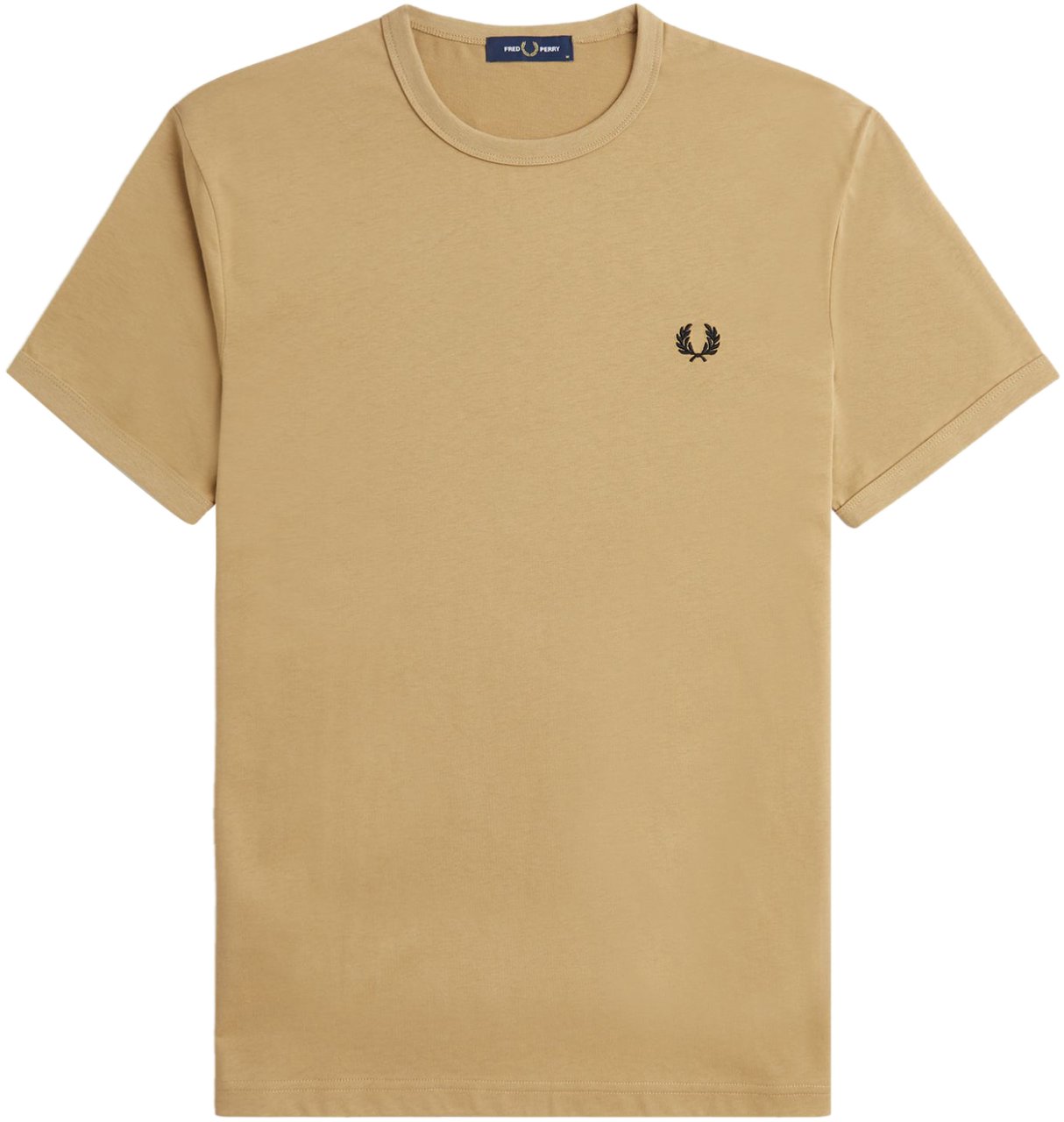 Fred Perry Fred Perry Ringer T-Shirt Beige