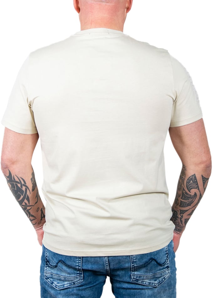 Fred Perry Fred Perry Circle Branding T-Shirt Beige