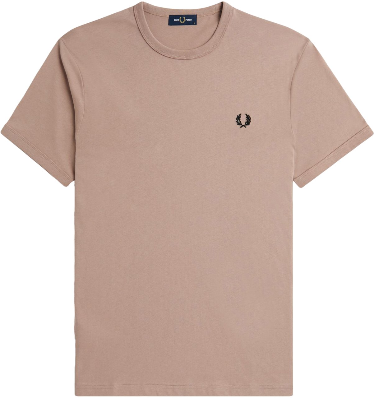 Fred Perry Fred Perry Ringer T-Shirt Roze