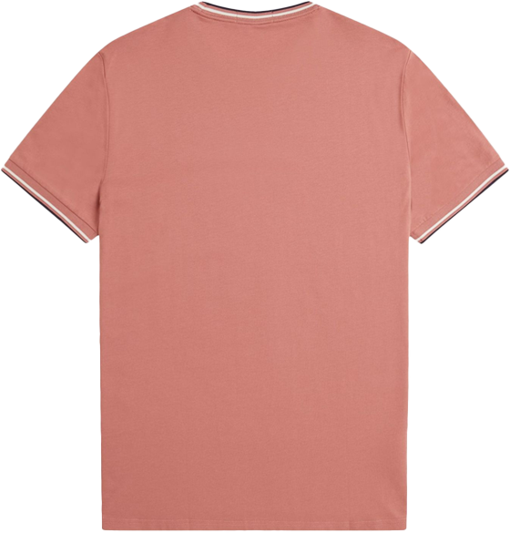 Fred Perry Fred Perry Twin Tipped T-Shirt Roze