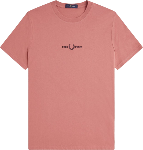 Fred Perry Fred Perry Embroidered T-Shirt Roze