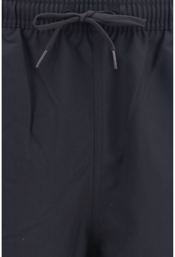 Fred Perry Black Recycled Polyester Short And Mini Shorts Zwart