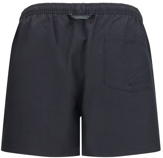 Fred Perry Black Recycled Polyester Short And Mini Shorts Zwart