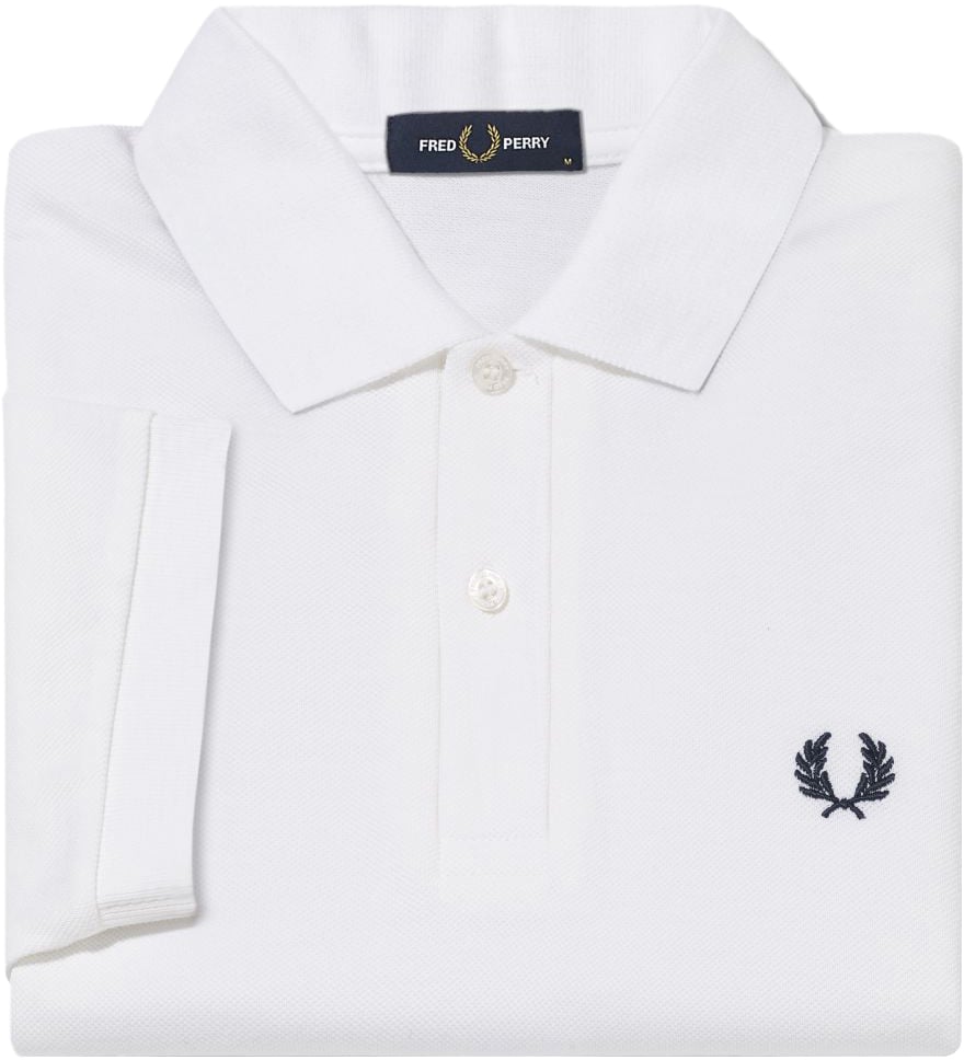 Fred Perry Fred Perry Plain Shirt Wit