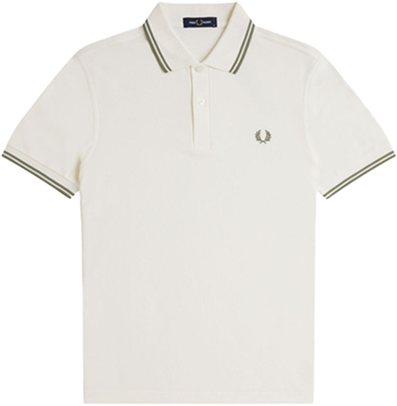Fred Perry Fred Perry Twin Tipped Fred Perry Shirt Beige