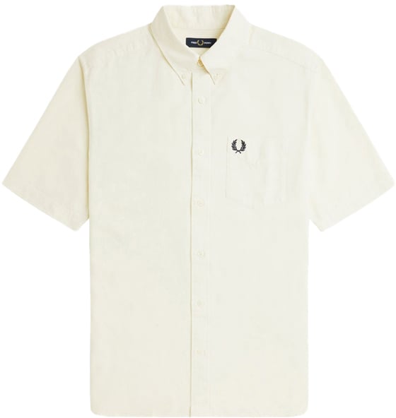 Fred Perry Fred Perry Open Collar Toweling Polo Beige