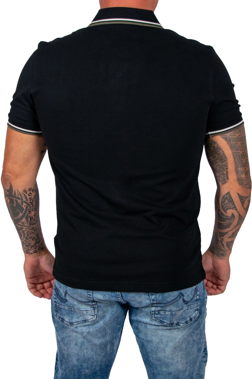 Fred Perry Fred Perry Twin Tipped Fred Perry Shirt Zwart