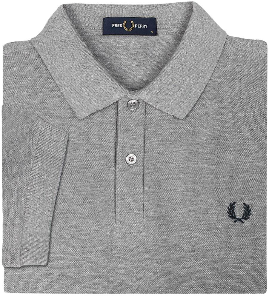 Fred Perry Fred Perry Plain Shirt Grijs