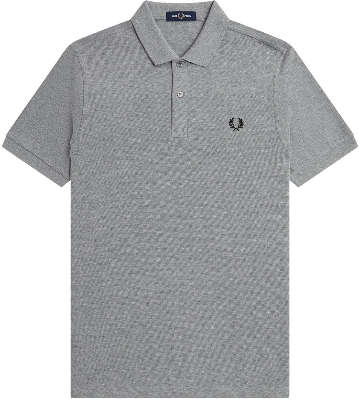 Fred Perry Plain Shirt Grijs