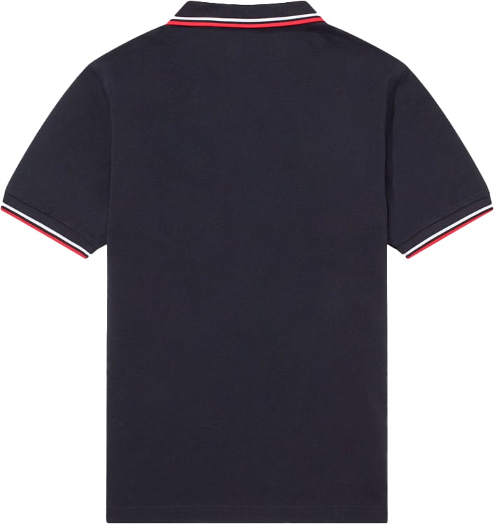Fred Perry Fred Perry Twin Tipped Polo Shirt Blauw