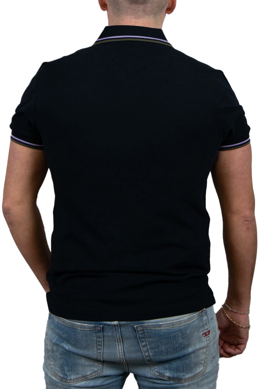 Fred Perry Fred Perry Twin Tipped Fred Perry Shirt Blauw