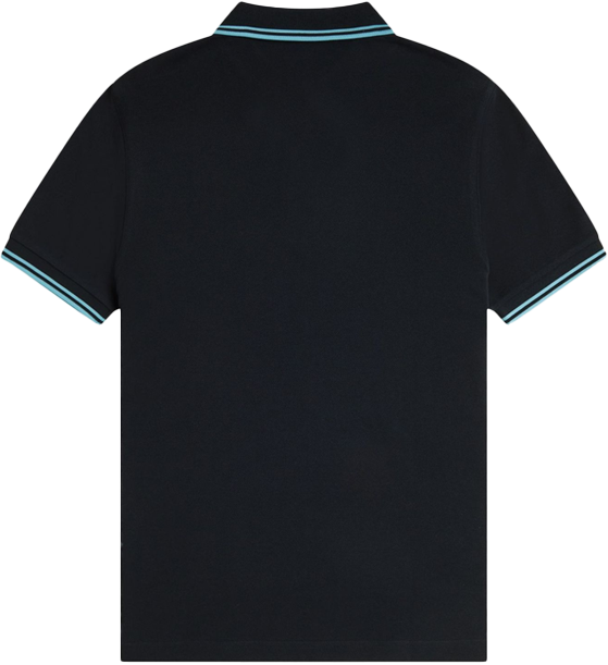 Fred Perry Fred Perry Twin Tipped Fred Perry Shirt Blauw